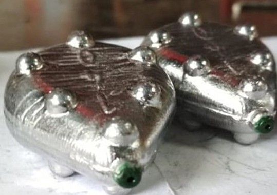 груз рыболовный гриппа скользящее (кембрик) 10шт